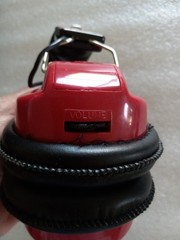 Vintage Winston Motorsports Headphone AM/FM Radio Headset Red Plz See Details