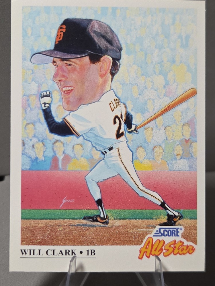 1991 Score – Will Clark #664