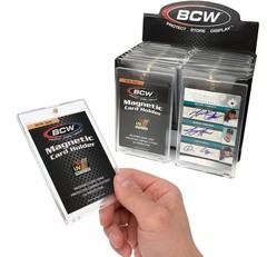 BCW 55pt Card Holder SLAB Magnetic Baseball Football Hockey Cards Capsule SLABS