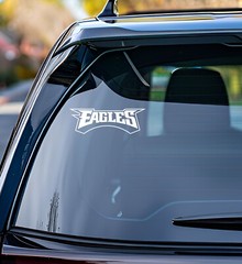 Philadelphia Eagles Vinyl Decal Car Truck Vehicle Window Wall Sticker White v3