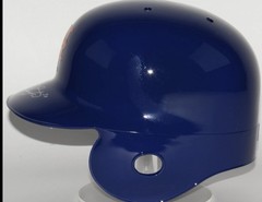 Michael Conforto Signed Mets Full-Size Batting Helmet (LOJO COA) NO STAND