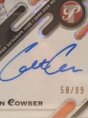 2025 Topps Pristine – Pristine Pieces Autograph Relics Colton Cowser #PPAR-CC…