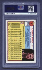1992 LARRY BIRD PSA 10 GEM-MT TOPPS BOSTON CELTICS HOF CENTERED SHARP (#1) RZC