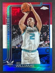 2025-26 Topps Chrome Basketball Red White & Blue Refractor – Pick A Card