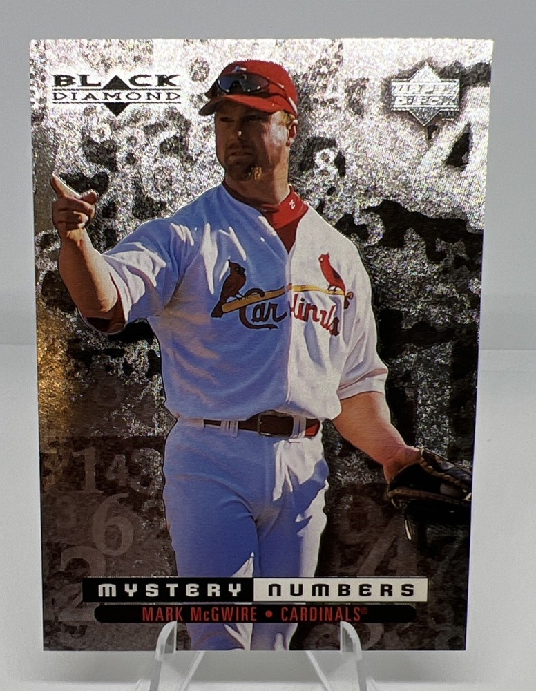 MARK MCGWIRE /400 1999 Upper Deck Black Diamond Mystery Numbers #189/400 RARE SP