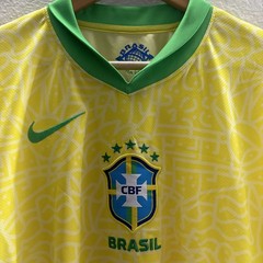 Brazil National Team Authentic Nike Jersey Copa America 2024 Medium Dri Fit