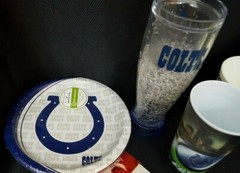 Indianapolis Colts Lot Of Collectibles, Party Supplies, NFL Football