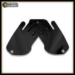 Football Gloves Wall Mount Display Adjustable! Receiver NCAA NFL “Floating” look