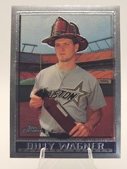 1998 Topps Chrome Billy Wagner Refractor #3 Fireman Hat Extinguisher Astros
