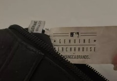 Pangea Brands Black Leather Women’s Top Zip Handbag MLB Arizona Diamondbacks