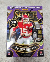 2025 Panini SELECT Football NFL Trading Cards Factory Sealed Blaster Box