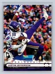 2022 Chronicles Photogenic Pink #PH-22 Justin Jefferson Minnesota Vikings