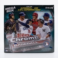 2017 Topps Chrome Update Mega Box Factory Sealed Judge RC Unopened Baseball Box