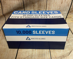 invested alliance 10,000 Bulk Protective Soft TCG Sleeves.