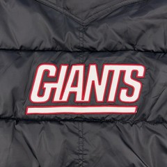New York Giants Jacket Mens XL Black NFL Football NFL Pro Line Hooded Puffer