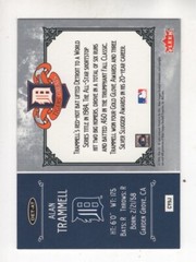 2006 Greats of the Game Tigers Greats #DET-AT Alan Trammell