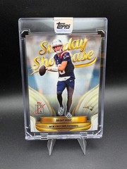 DRAKE MAYE INVESTMENT CARD TOPPS SIGNATURES SSP PATRIOTS MVP MINT – FAST SHIP