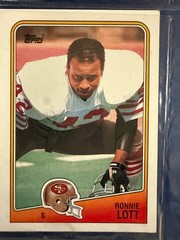 1988 Topps Ronnie Lott