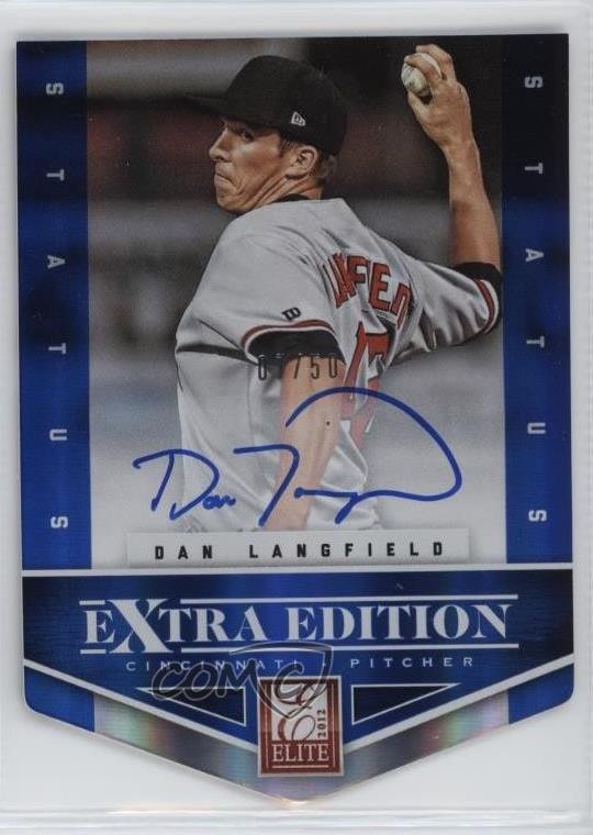 2012 Elite Extra Edition /50 Dan Langfield #173 Auto 13le