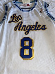 Mitchell & Ness Los Angeles Lakers Kobe Bryant #8 White Blue Size 40 M Medium