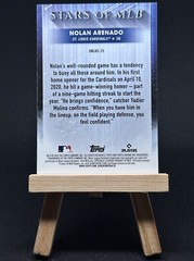 Nolan Arenado 2022 Topps Series 1 Chrome #SMLBC-25 Stars Of MLB Stl Cardinals