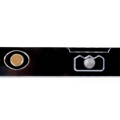 1 BCW 4-Card Magnetic Holder – 35pt Black Border Recessed UV Protection Case New