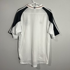 Vintage Adidas Germany National Team White Black Gray Soccer Jersey Mens Large