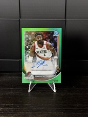 DEANDRE AYTON – 2025-26 Bowman Basketball GREEN REFRACTOR /99 Auto Autograph SP