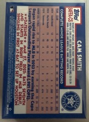 2025 Topps Archives Cam Smith 1984 Fan Favorites Green Foilboard Auto RC 14/99