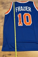 New York Knicks All Time Great WALT “Clyde” FRAZIER Autographed Jersey Beckett