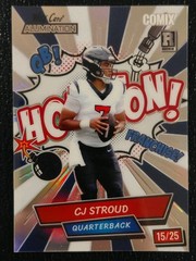 2023 Wild Card Alumination Comix Houston CJ Stroud Rookie RC #AC-CS Silver /25