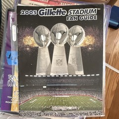 2005 Gillette Stadium Football Fan Guide Stadium Guide