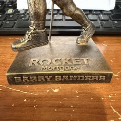 Barry Sanders Detroit Lions Replica Bronze Statue SGA 1-7-24