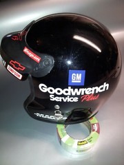 1998 DALE EARNHARDT SR 3 NASCAR GOODWRENCH HELMET REPLICA 1:1 DECALS STICKERS