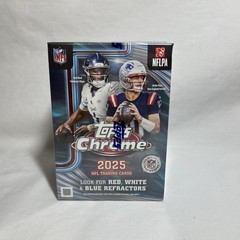 2025 Topps Chrome Football NFL Value Blaster Box – Brand New Factory Sealed