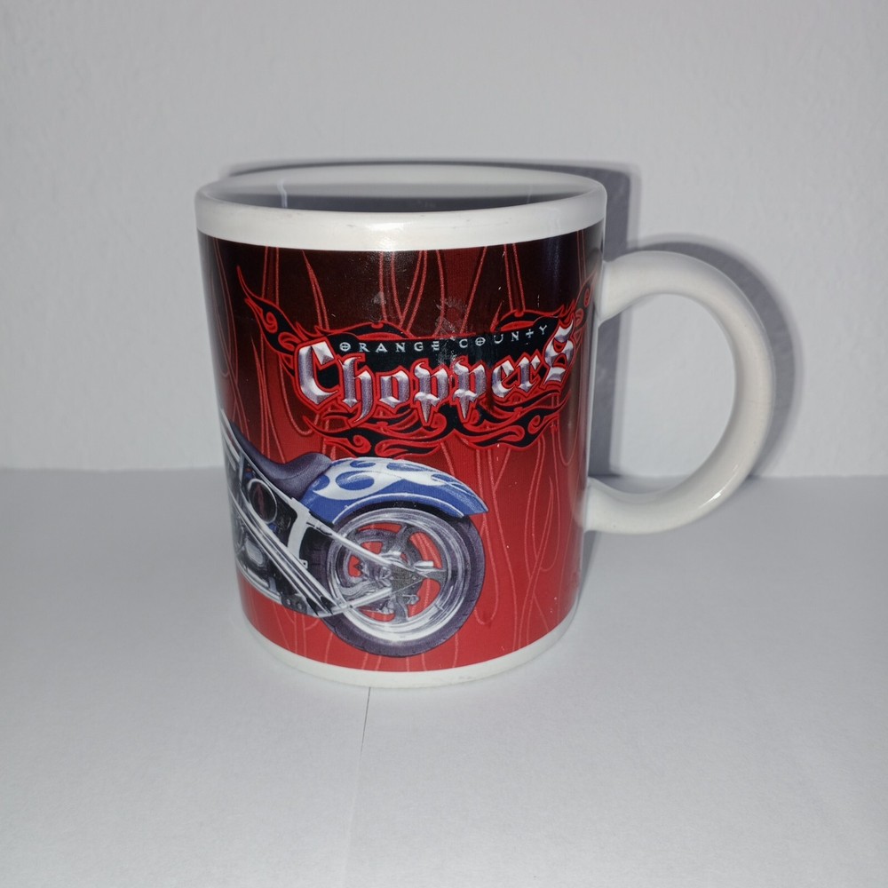 Coffee Cup Mug with Handle Collectible 2004 Orange County Choppers 3.75″ / 95mm