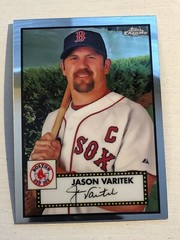 2021 Topps Chrome Platinum Anniversary Jason Varitek Red Sox 681