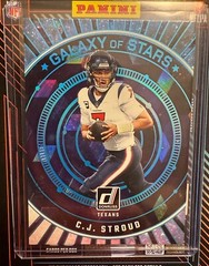 2024 Donruss Football C.J. Stroud Galaxy of Stars Cubic SN # 34/50 # GOS-CST