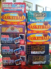 Huge Bulk Lot of 100 Unopened Old Vintage NBA Basketball Cards in Wax Packs NEW