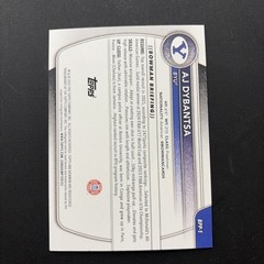 2025-26 Bowman – AJ Dybantsa #BPP-1 Rookie (RC) BYU #1 Pick NBA?