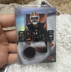 Topps Topps Chrome Quinshon Judkins Cleveland Browns rookie relic