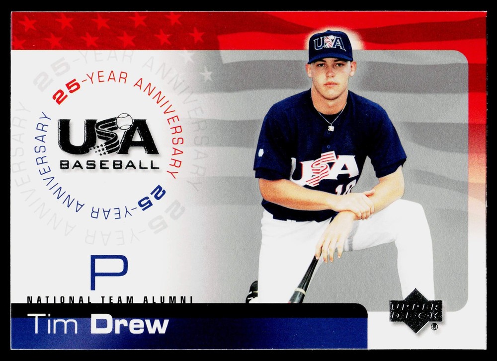 2004 Upper Deck USA 25th Anniv. #USA-51 Tim Drew – NM+