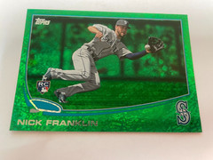 2013 Topps Emerald Green Nick Franklin #US68 RC
