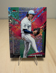 Bryan Woo 2026 Topps Finest Mini Diamond Refractor RARE #237 Mariners