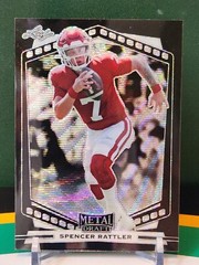 2022 Leaf Metal Draft – Black Mojo #B-SR1 Spencer Rattler – Oklahoma Sooners