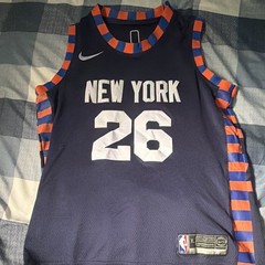 Nike Robinson #26 New York Knicks youth XL NBA Jersey Blue Orange White