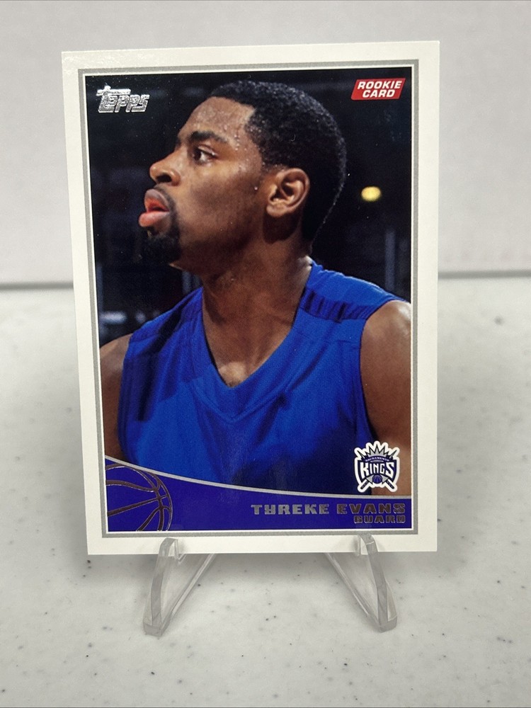 TYREKE EVANS – 2009-10 TOPPS BASE SET ROOKIE CARD #327