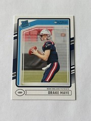 2024 Panini Donruss – Rated Rookie Drake Maye #379 (RC) New England Patriots QB