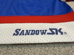 Winnipeg Jets Vintage Sandow SK Mesh Authentic Pro Center Ice Jersey Hawerchuk