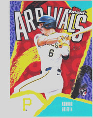 KONNOR GRIFFIN 2026 TOPPS FINEST ARRIVALS RED REFRACTOR RC 2/5